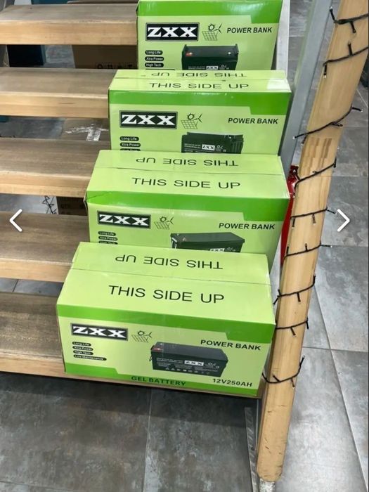 Гелевий акумулятор ZXX 12V 250Ah