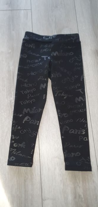 Spodnie leginsy 104cm