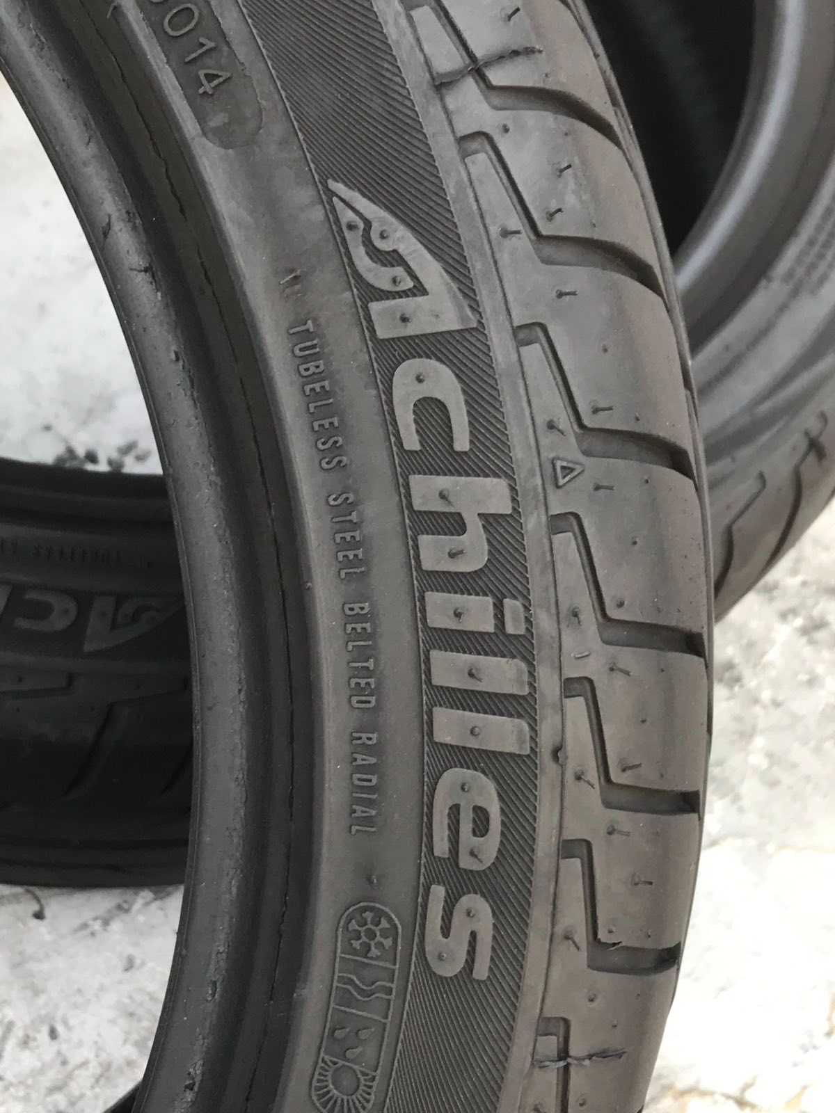 Шини Achiles ATR Sport 215/45R17 Пара Літо Б/у Склад Оригінал