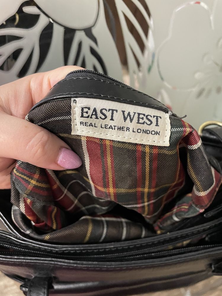 Кожаная сумка-рюкзак бренда east west