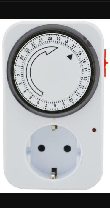 Розетка з таймером механічна добова TG-14A