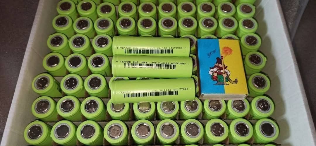 Акумулятори 18650 Tesla 3100mah 23рік 24мОм високотокові