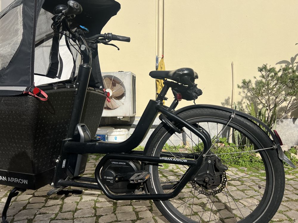 Urban Arrow Family Active Plus Electric Cargo Bike, Bicicleta Elétrica