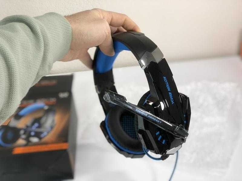 Навушники KOTION EACH Gaming with LED G9000 Aux USB