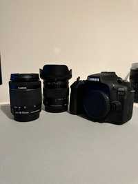 Canon 90D + lentes