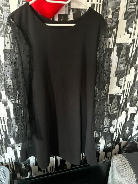 Czarna elegancka sukienka