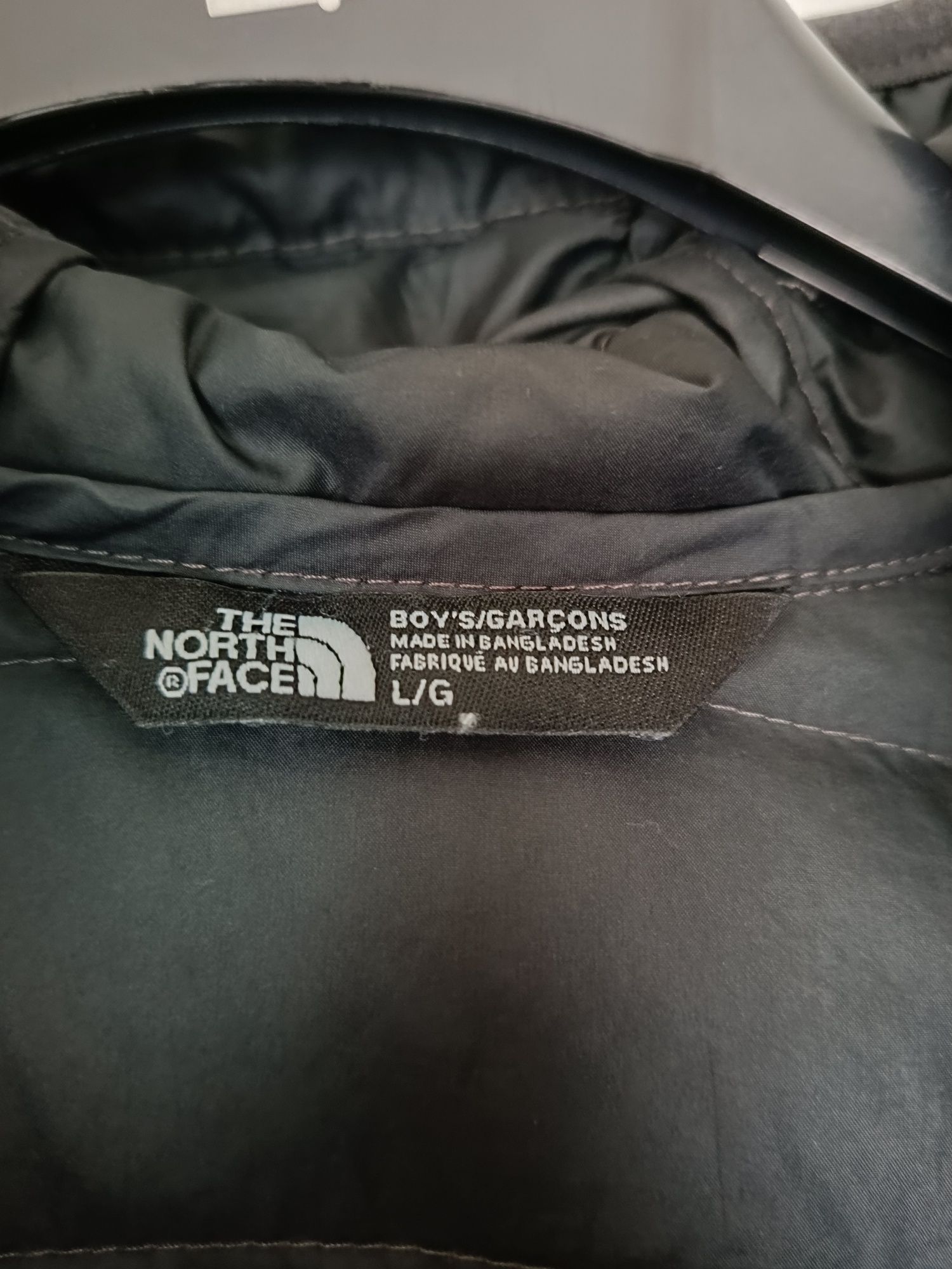 Kurtka chłopięca dziecięca szara przejściówka The north face 164/170