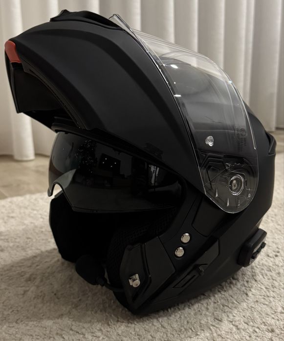 Capacete 130r outrush com intercomunicador