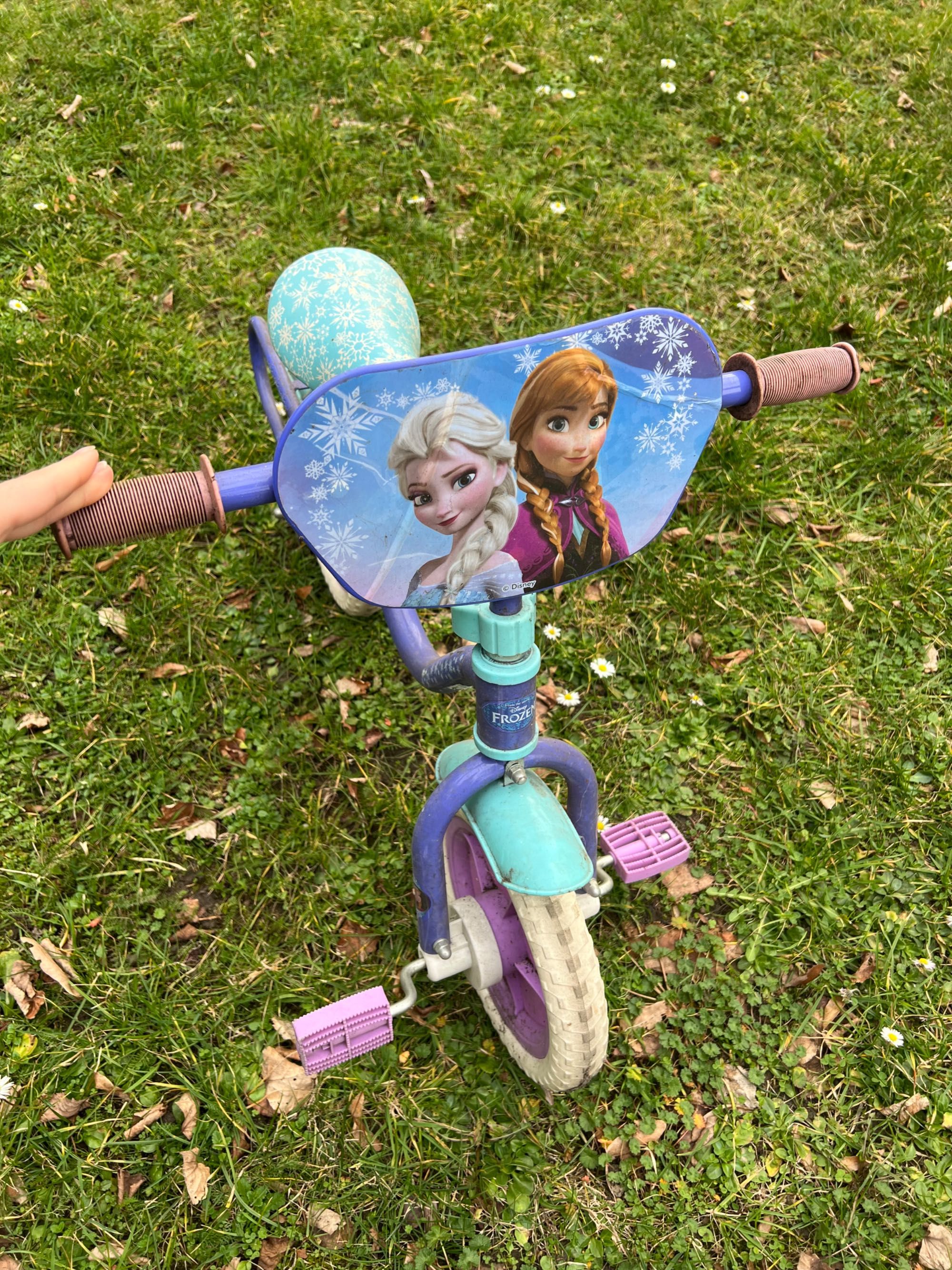 Rowerek dla dziecka z Krainy Lodu
