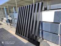 profil aluminiowy 200x100x4 słupek ogrodzeniowy Vertico grzebieniowy