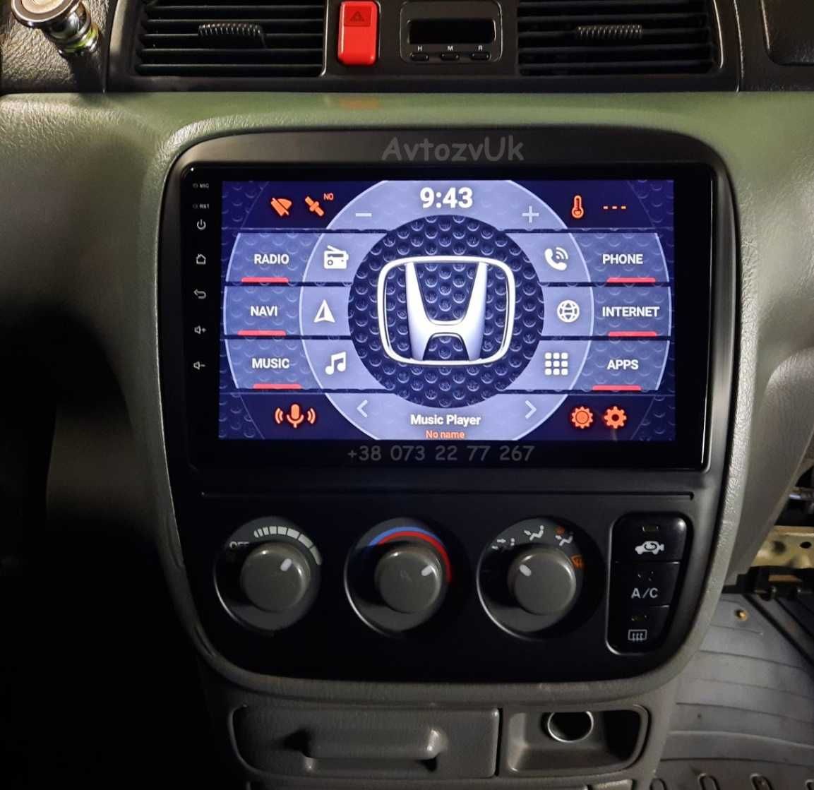 Магнитола CR-V Honda ODYSSEY ELYSION CRV RIDGELINE usb CarPlay Android