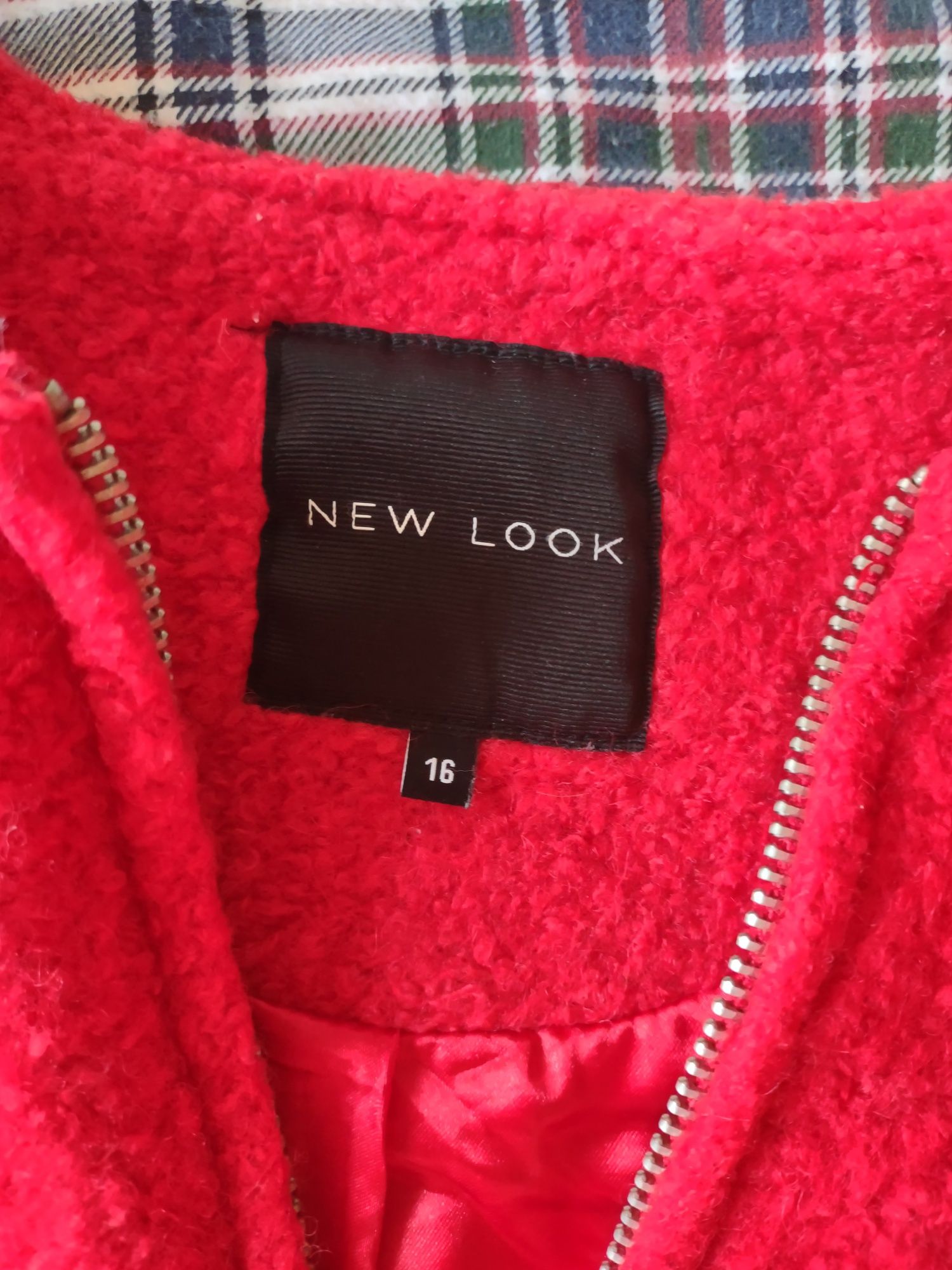 Płaszcz czerwony New Look