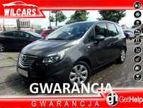 Opel Meriva Klimatronic 2-stref, Podgrz. fotele + kierownica, Alu, Hak holowniczy
