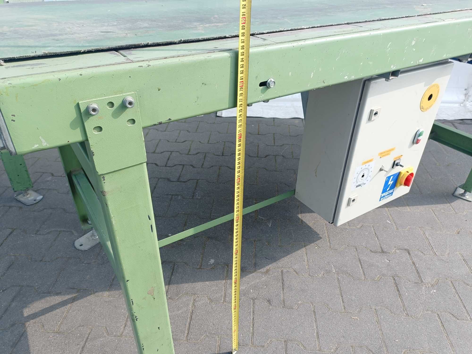Przenośnik taśmowy 2m FALOWNIK 200x700 taśmociąg NORD 230/400V 0.37kW