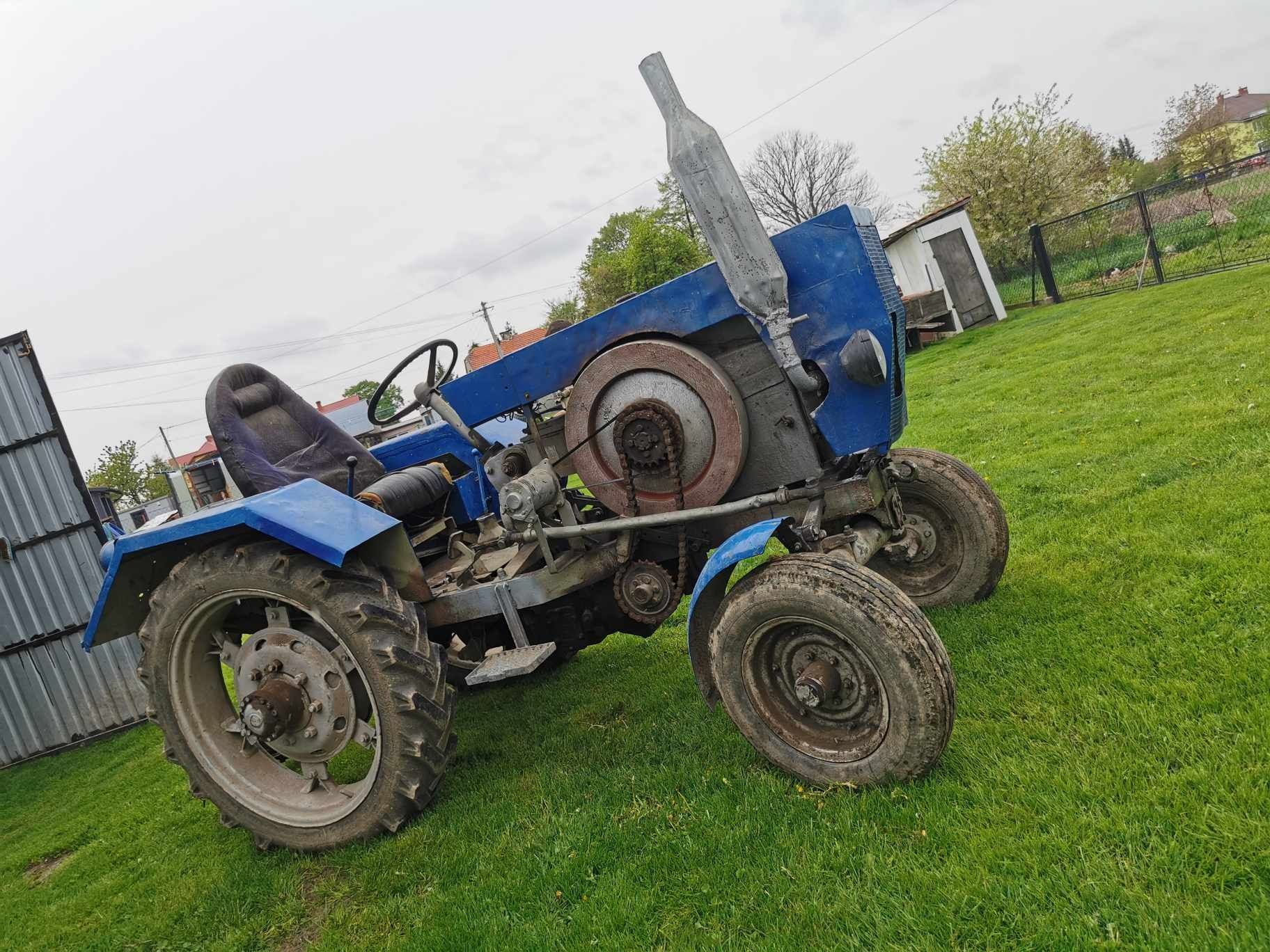 Esiok  sam Andoria s320 s18 traktor traktorek babach ciągnik przyczepa