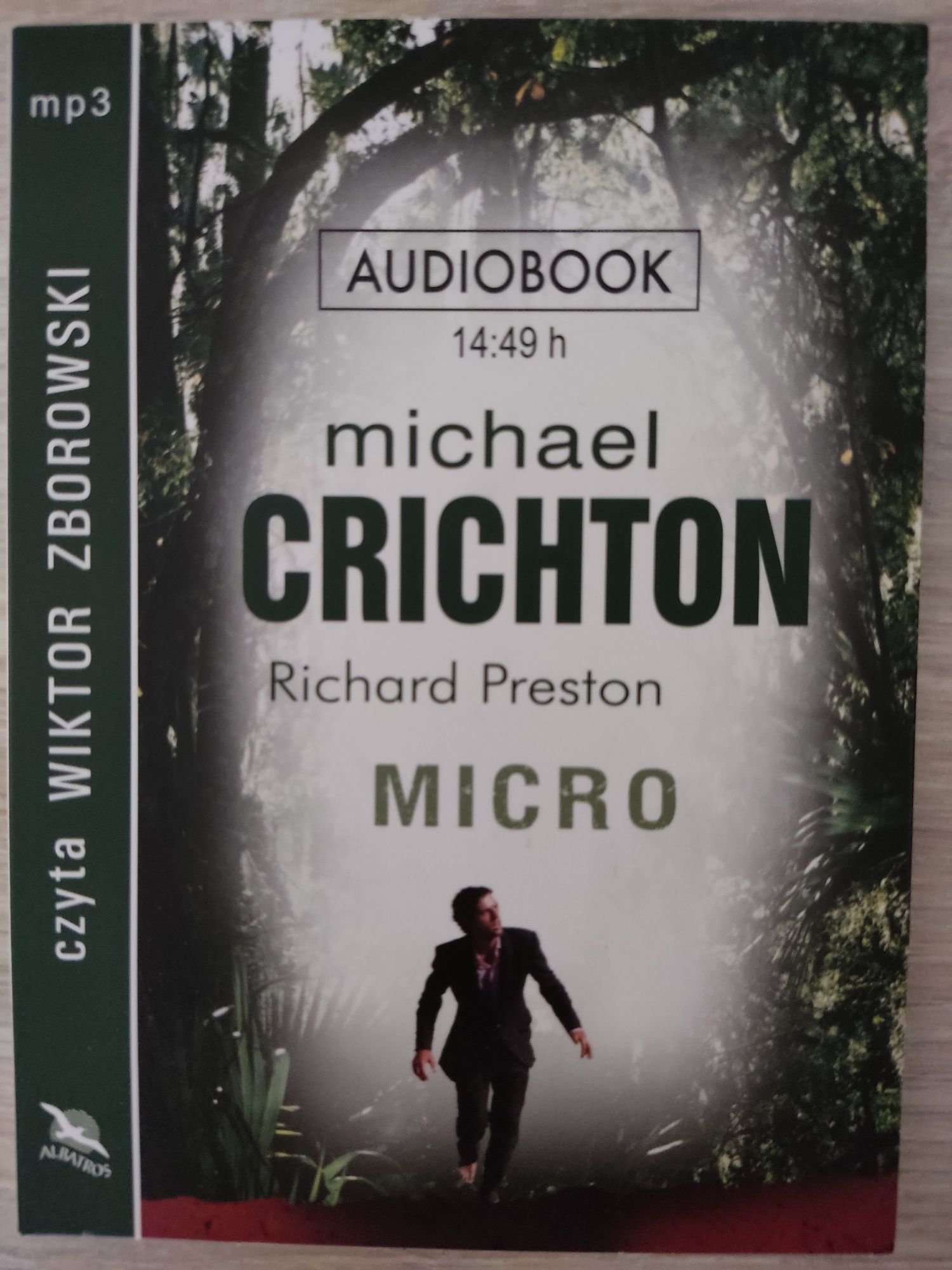 Michael Crichton Micro audiobook