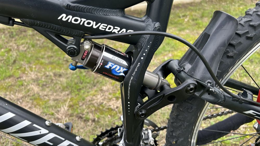 Specialized xc-pro l, suspensao total, fox-float com pro pedal