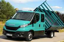 Iveco DAILY 35-180  *WYWROTKA 3-stronna * DOKA * BRYGADOWE * BOGATE! * 7 osób * SUPER STAN!