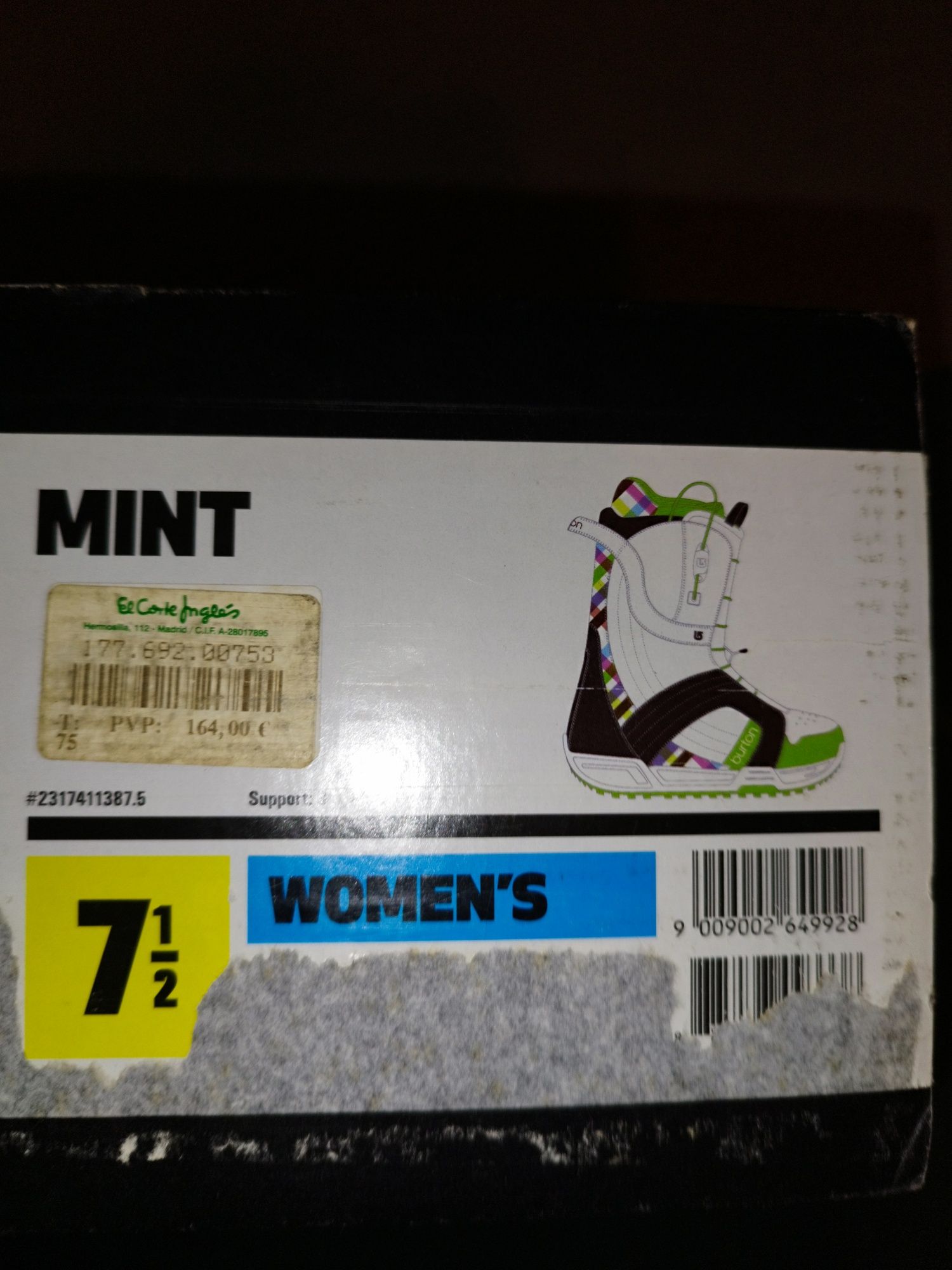 Botas snowboard Burton Mint 38 39