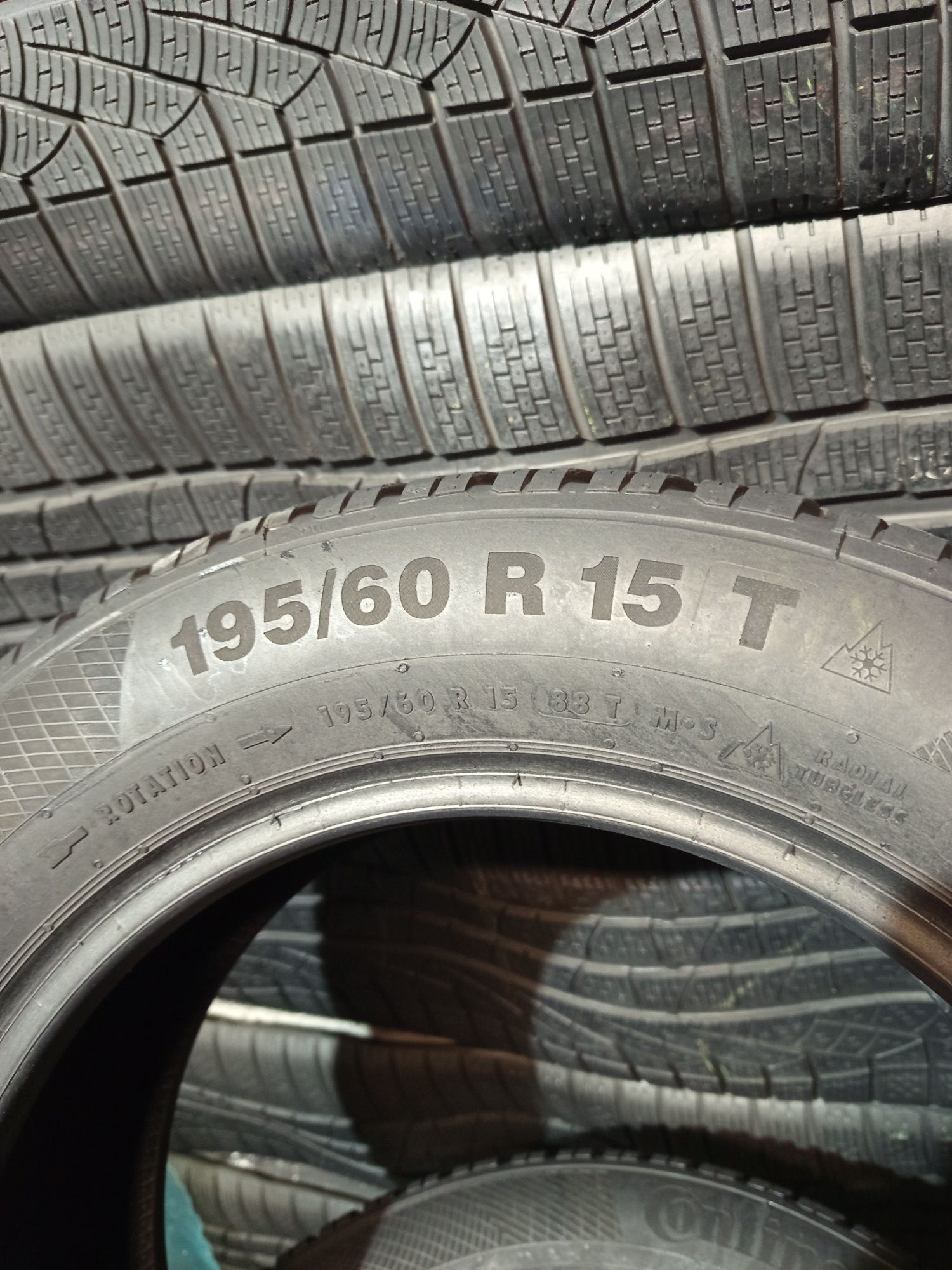 195/60R15 Continental ContiWinterContact TS850