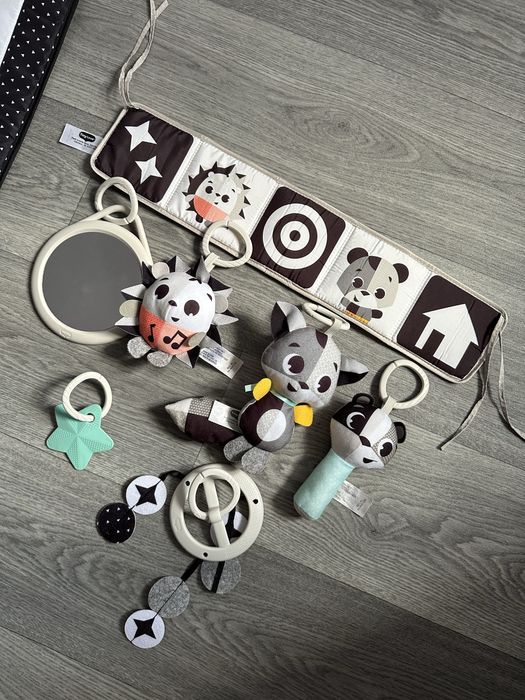 Дитячий розвиваючий килимок нічна галявина