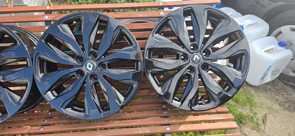 Felgi alu Megane Talisman czarne oryginał Renault 5x114.3 7.5J R18
