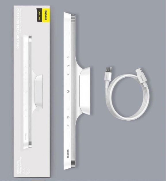 Лампа акумуляторна Baseus Magnetic Stepless Dimming