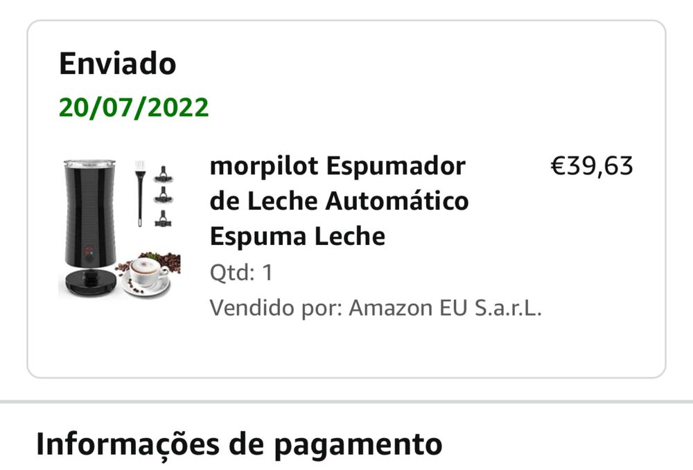 Espumador/Batedor de Leite