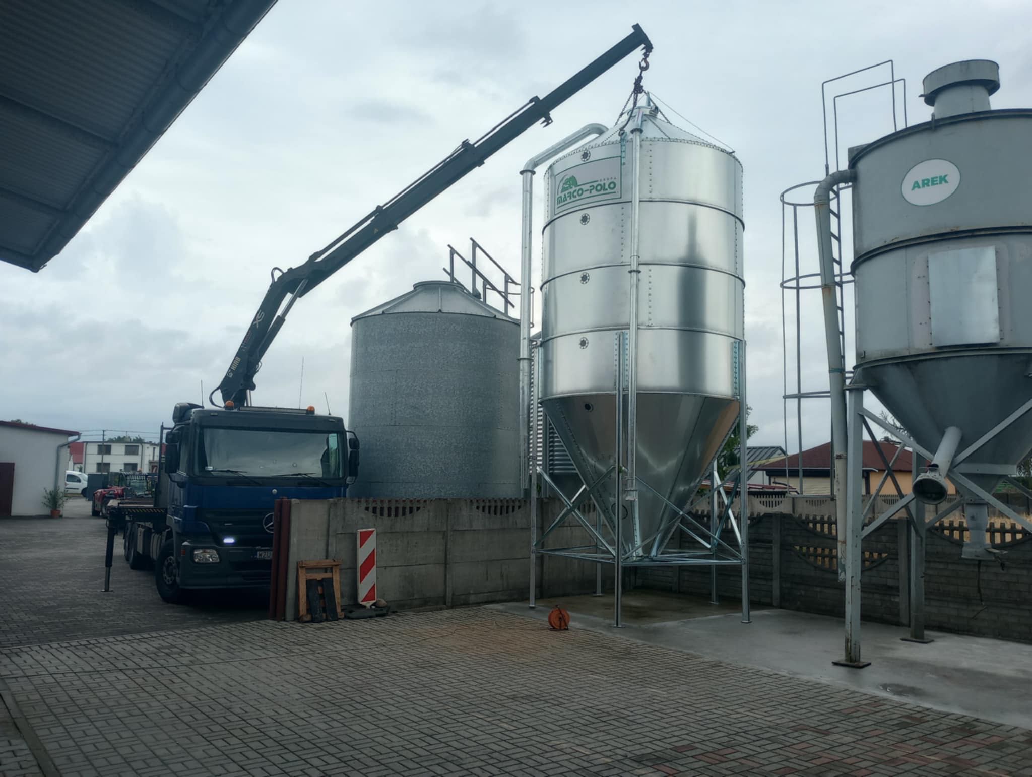 Silos 30t 38t 25t 20t 15t 12t silosy zbiornik zbożowy NOWY Marco-Polo