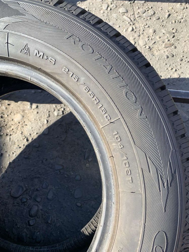 Шини 215/65 R15C Goodyear всесезон 8 мм 2022 рік