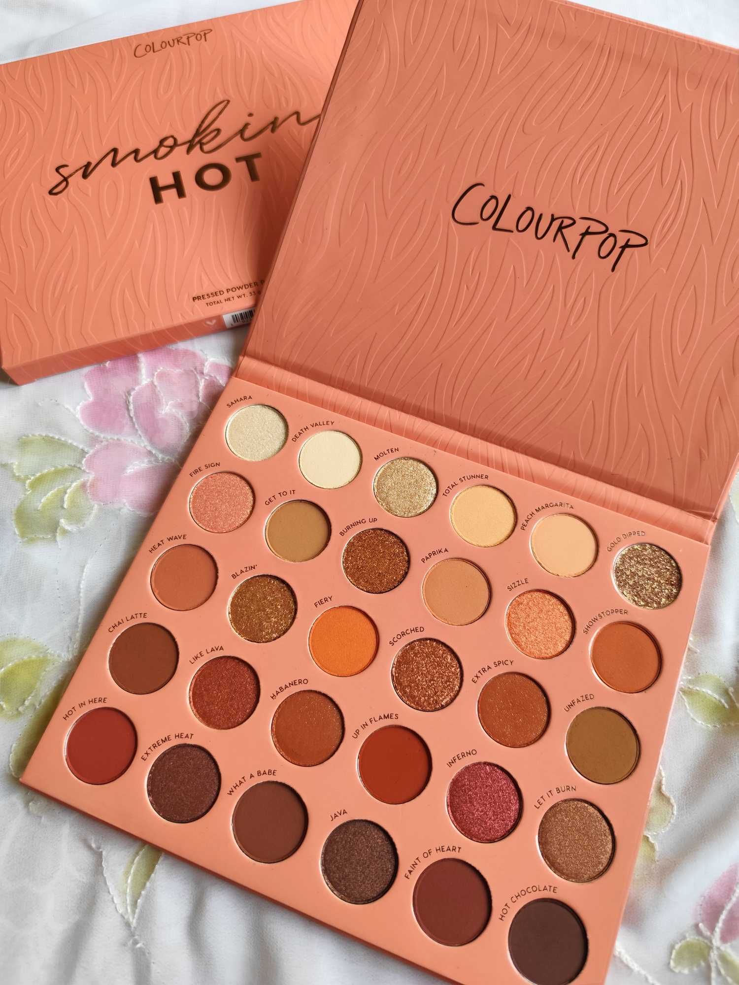 Nowa paleta cieni ColourPop Smokin' Hot