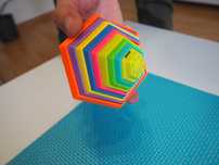 Magiczna gwiazda 3D, zabawka fidget toys