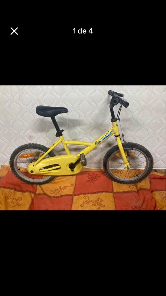 Bicicleta de criança  em bom estado da Decatlon