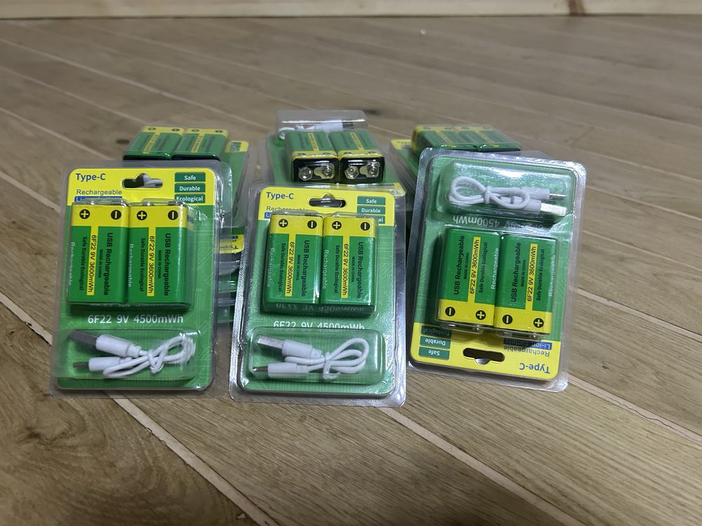 Аккумулятор Крона 9V 3600 mWh