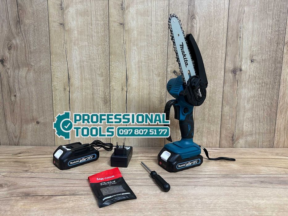 Акумуляторна Пилка Makita DUC365BL Гілкоріз для саду Сучкоріз 15см