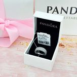 ТОП Срібна каблучка Pandora Три ряди паве Пандора 192634C01 ВІДГУКИ