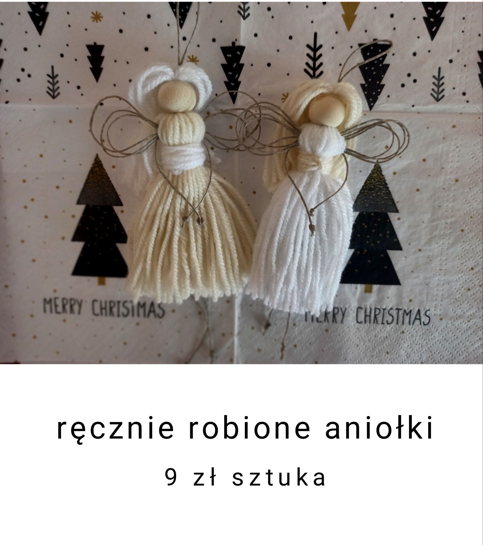 Aniołki ręcznie robione