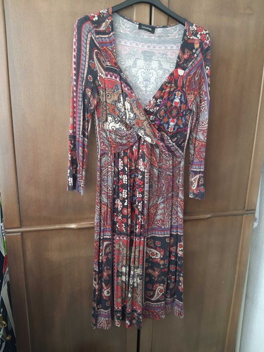 Conjunto composto por Casaco e Vestido