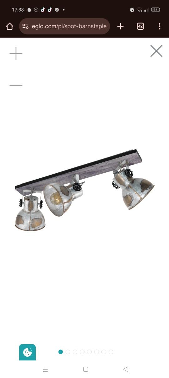 Lampa sufitowa BARNSTAPE Eglo