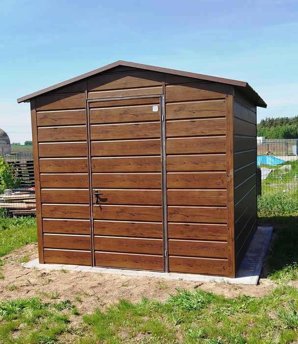 Schowek, Domek z PROFILA ZAMKNIĘTEGO 3x3 ocynk