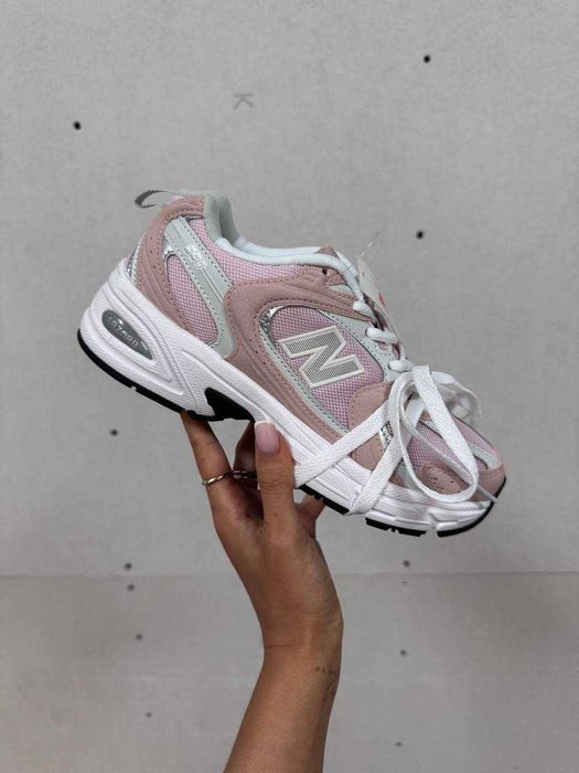 Кросівки New Balance 530 Pink White Laces / кроси Ню Беленс 530 рожеві