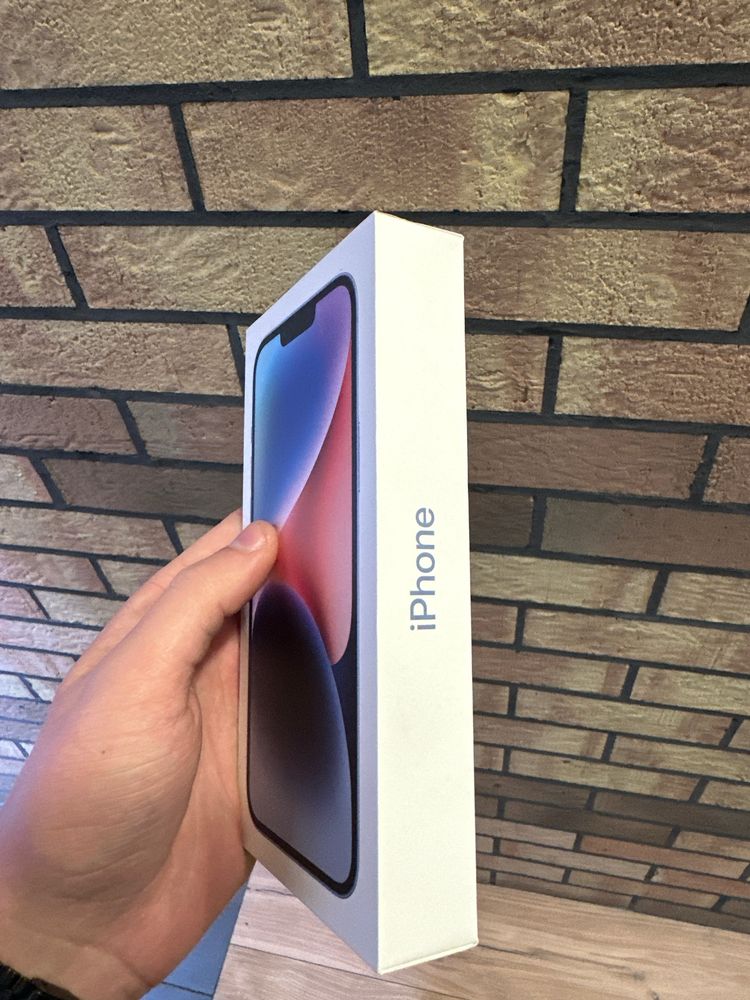 Новий Iphone 14 Plus, 256Gb, Blue