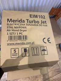 Dwie Nowe elektryczne suszarki do rąk Merida Turbo Jet