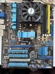 Комплект Asus m4a785td-v evo am3 + проц + память