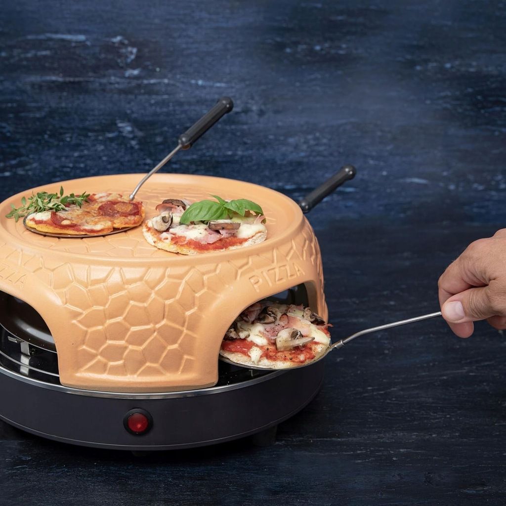 Piec Do Pizzy Ceramiczny Piekarnik Do Mini Pizzy Dla 4 Osób