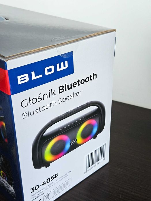 Głośnik bluetooth przenośny BLOW NOWY IPX5 RADIO FM USB 80W