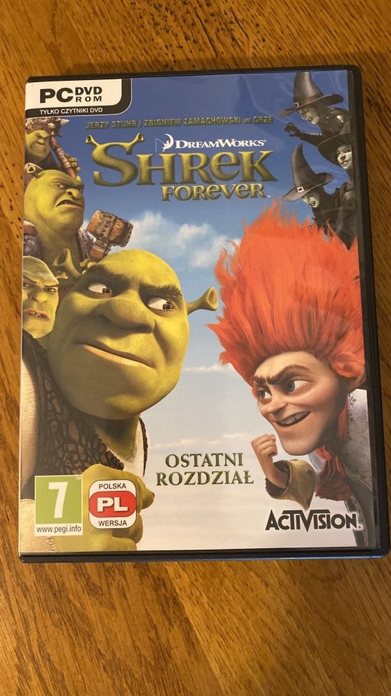 Gra Shrek Forever PC DVD ROM - stan idealny