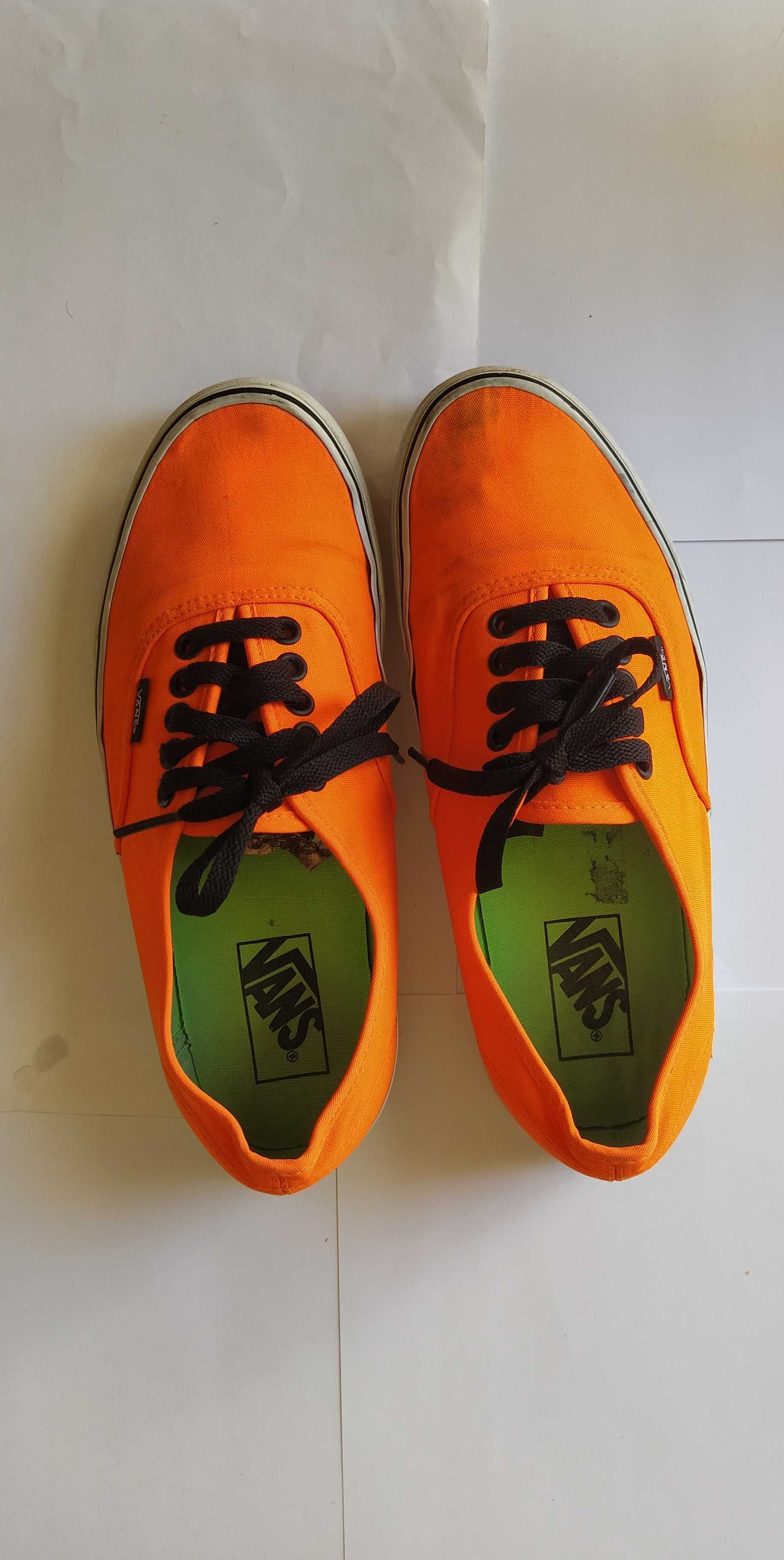 VANS Classic Neon Orange Sapatilhas Ténis EUR 40,5