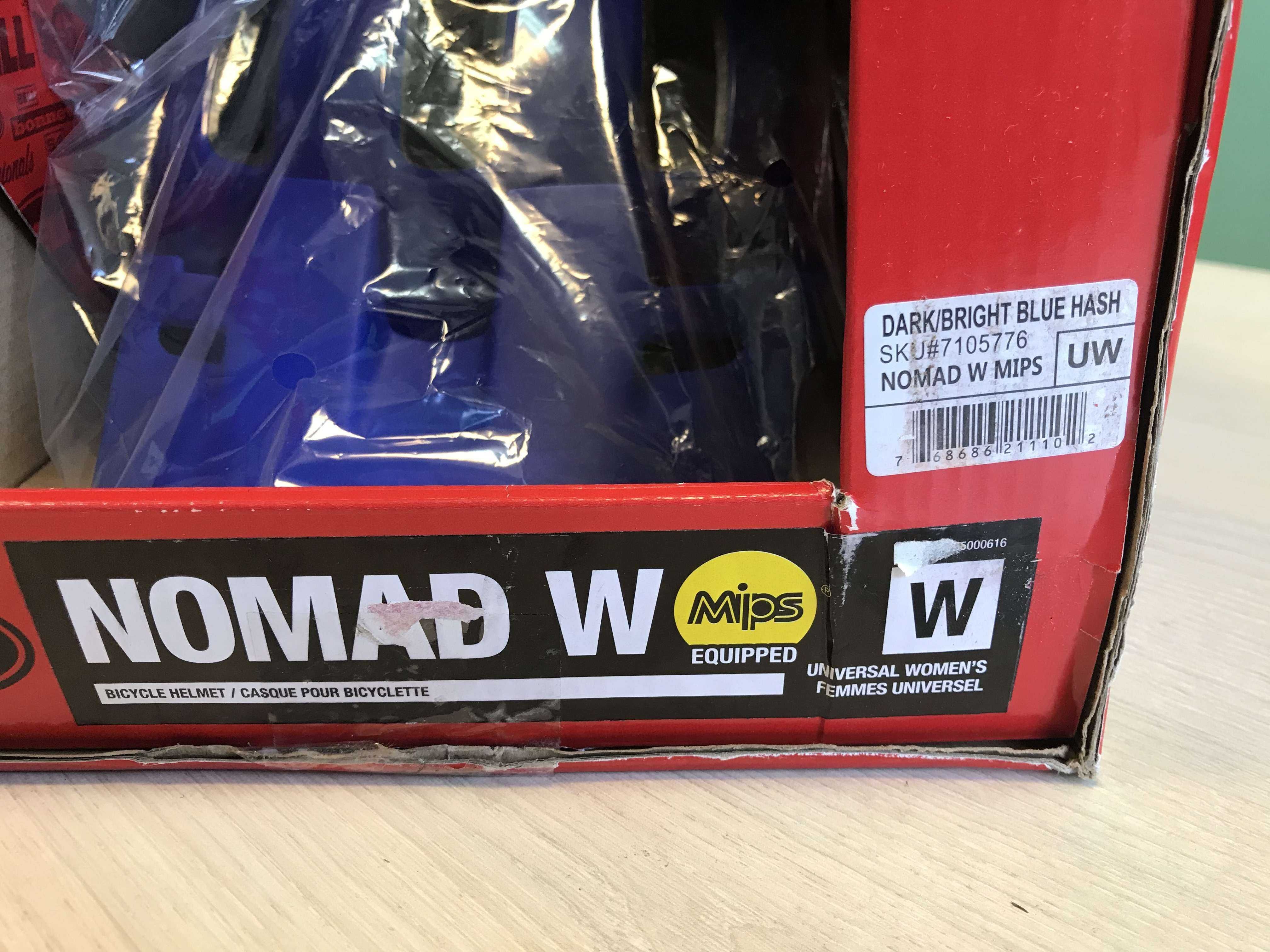 Велосипедний шолом велошолом Bell Nomad W MTB MIPS Універсальний 52-57
