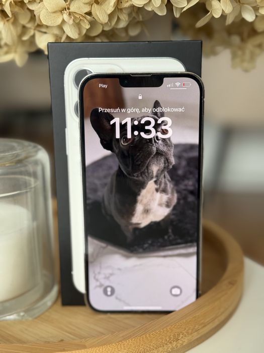 Iphone 13 pro max 128 GB stan idealny pudelko zestaw 6 etui